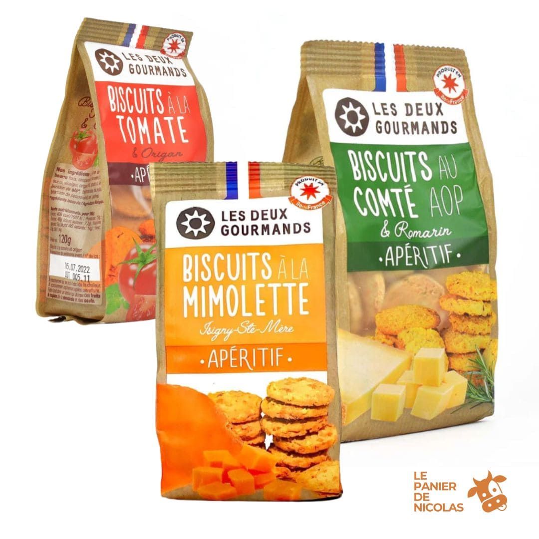 Biscuits Apéritifs Les 2 Gourmands