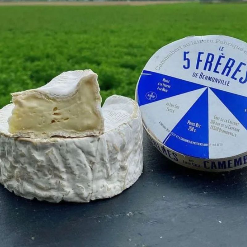 Camembert lait Cru Le 5 Frères