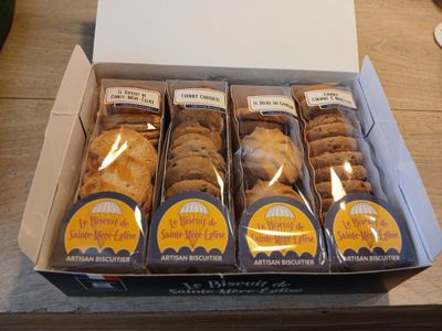 Coffrets de biscuits de Sainte-mère-l'Eglise
