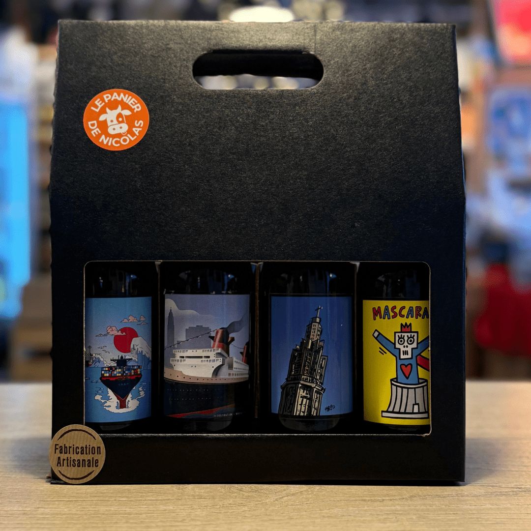 Compose ton Coffret Cadeau de 4 Bières artisanales
