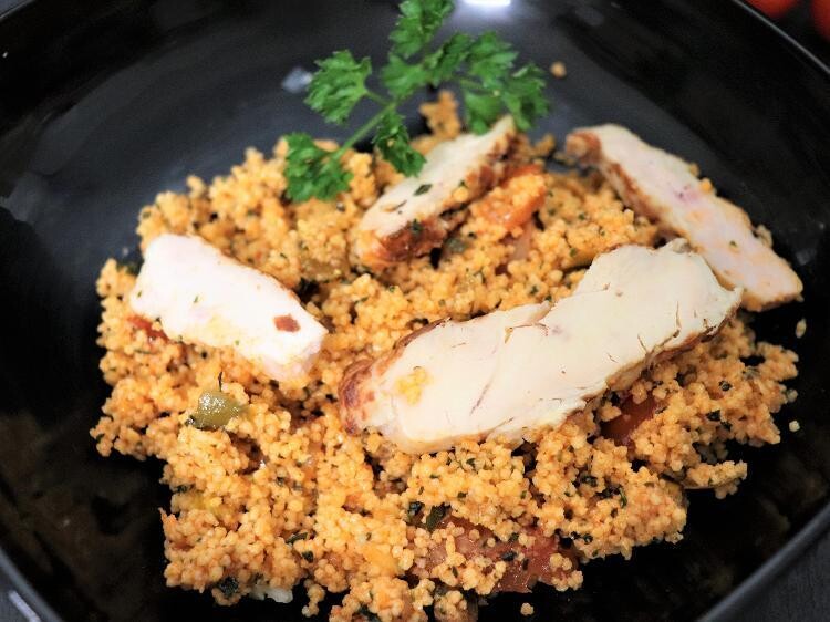 Taboulé Marocain au Poulet Grillé