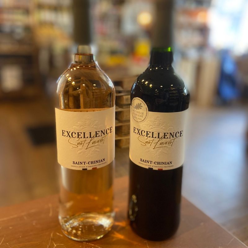 Vin Saint Chinian - Médaille d'Argent - Excellence Saint Laurent