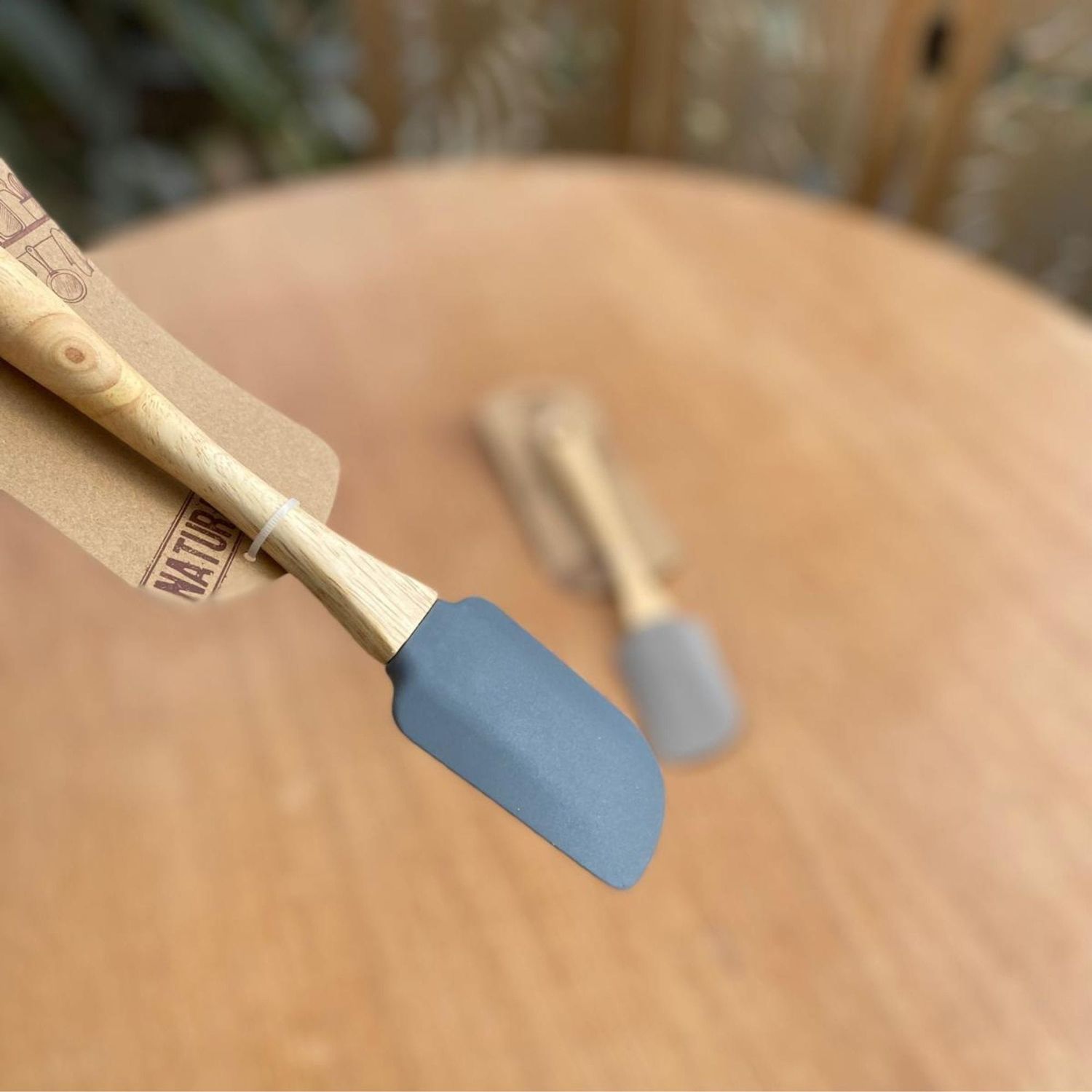 Spatule Silicone &amp; Bambou