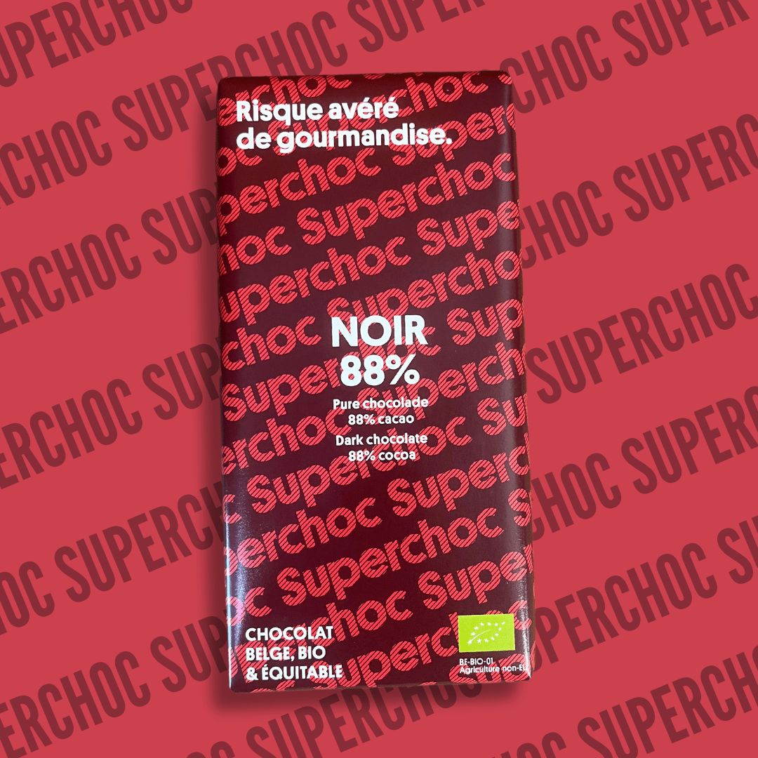 Tablettes de chocolat Belge bio &amp; éthique