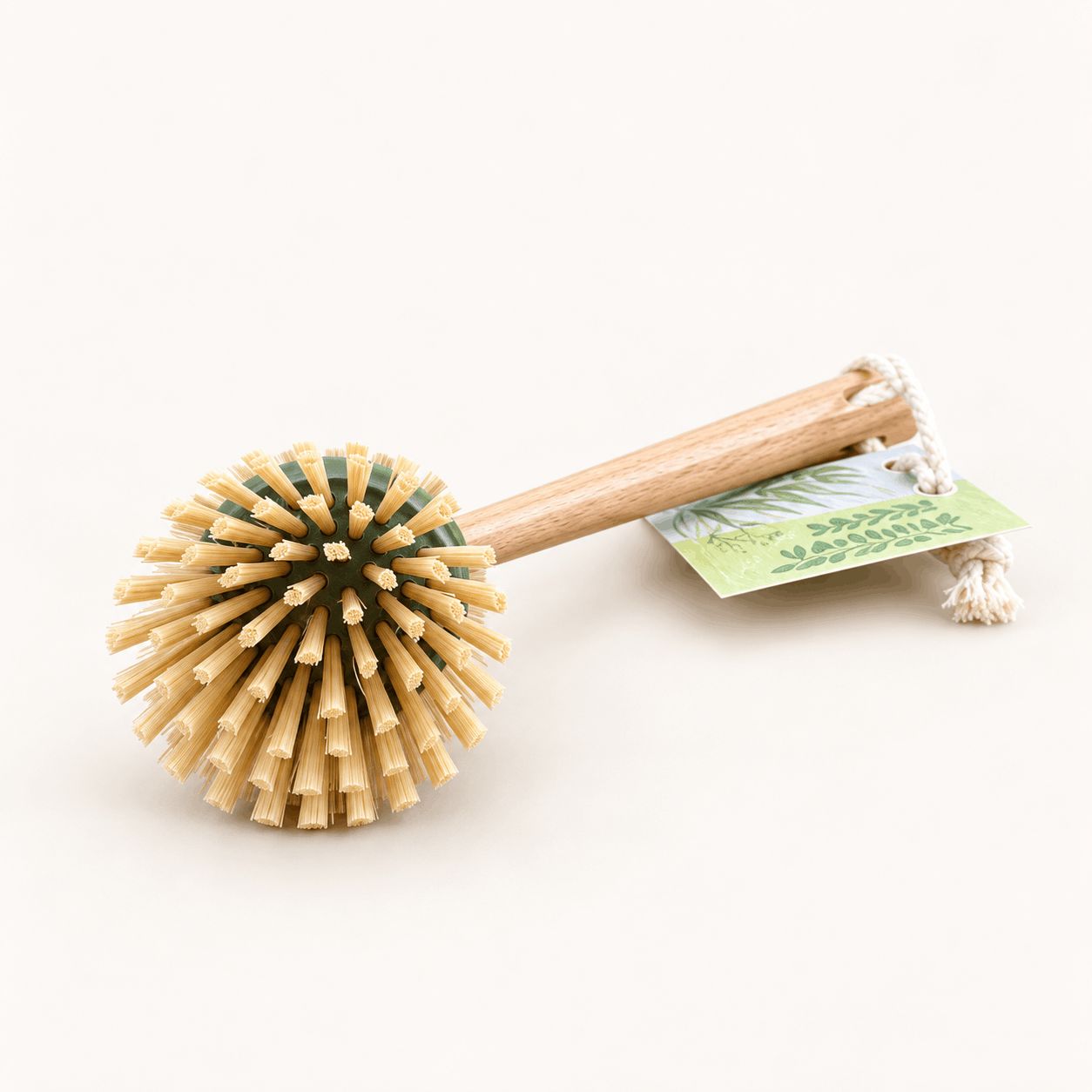 Brosse Vaisselle en Bambou