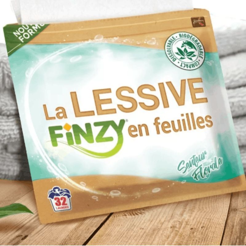 FINZY La lessive en feuille