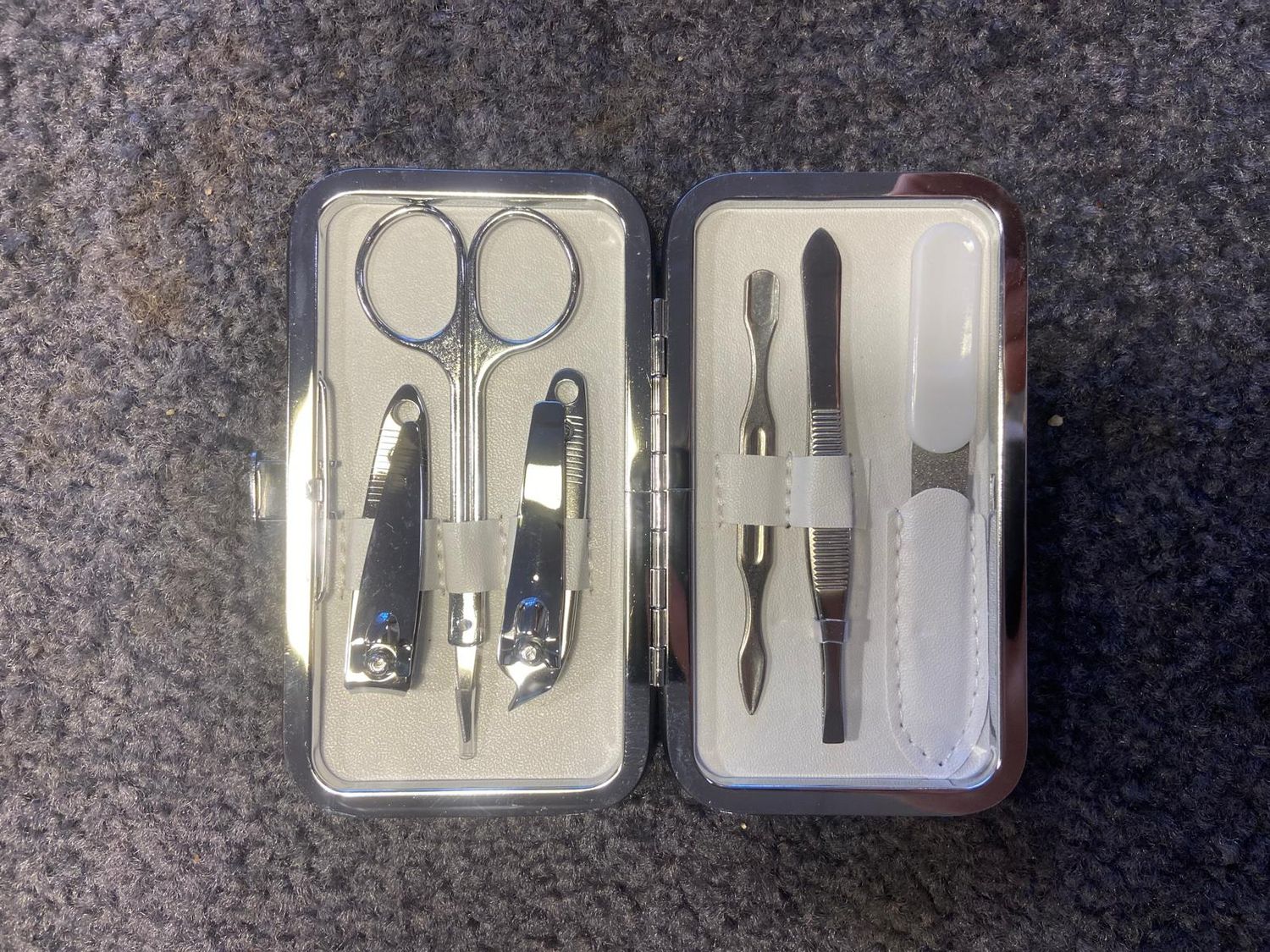 Trousse de manucure de voyage 6 pièces