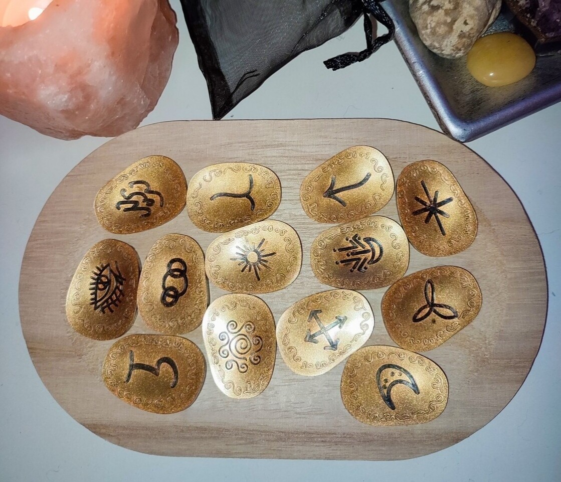 Runes de sorcière bronze