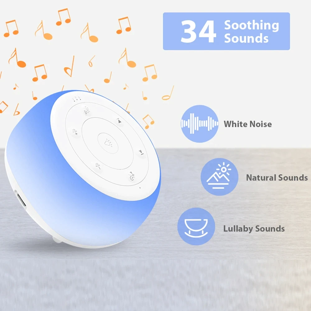Soothing White Noise Machine For Sleep, Studying, Complete Relaxation