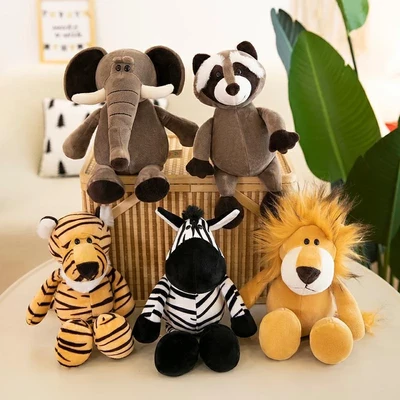 Kids Sleeping Mate to Relax and Cuddle with their favorite jungle mate: Lion, Giraffe, Fox, Dog, Racoon, Money, Elephant, Tiger