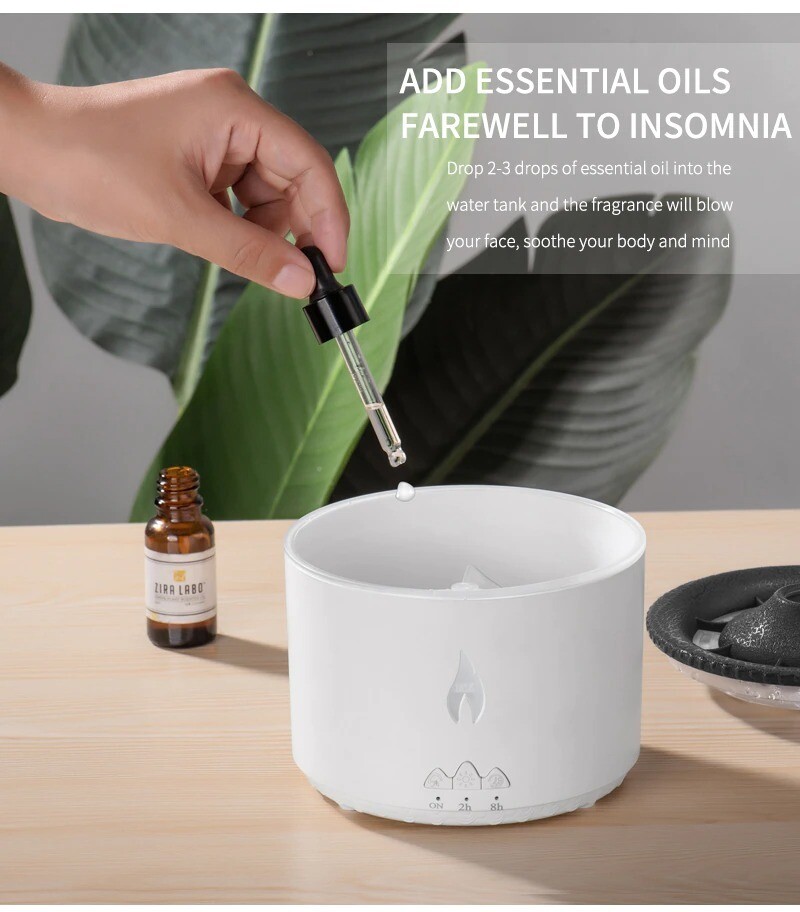 REUP Volcanic Flame Aroma Diffuser