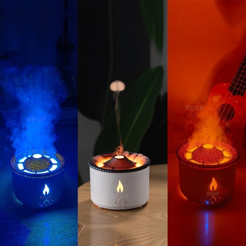REUP Volcanic Flame Aroma Diffuser