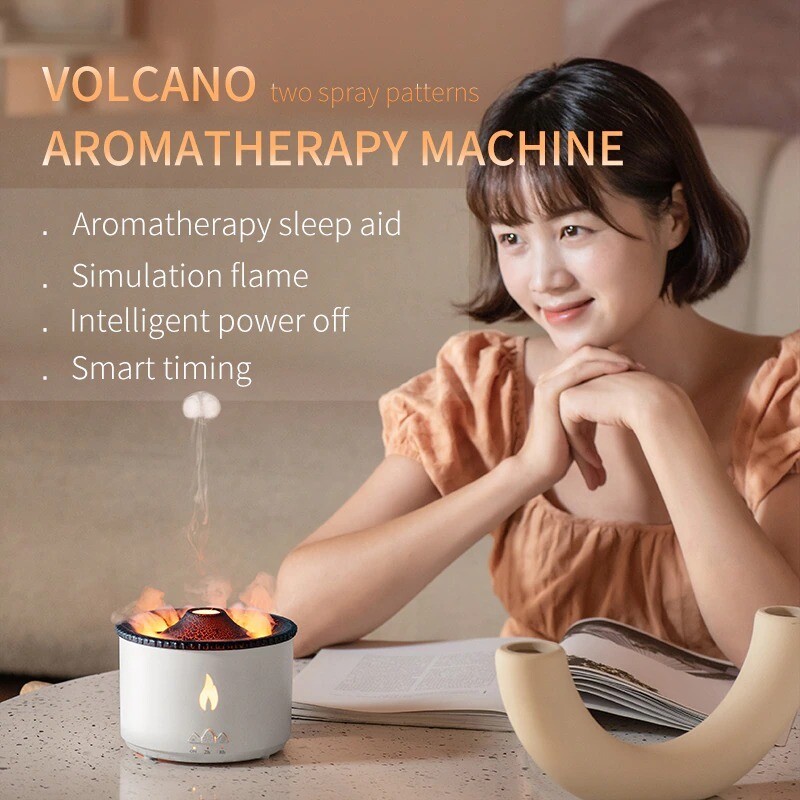 REUP Volcanic Flame Aroma Diffuser