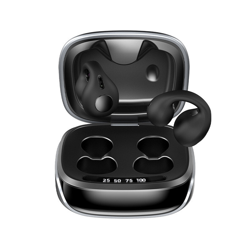 Novo jx80 verdadeiro fone de ouvido sem fio bluetooth condução óssea indolor vestindo qualidade de som de alta definição Novo jx80 verdadeiro fone de ouvido sem fio bluetooth condução óssea indolor vestindo qualidade de som de alta definição
