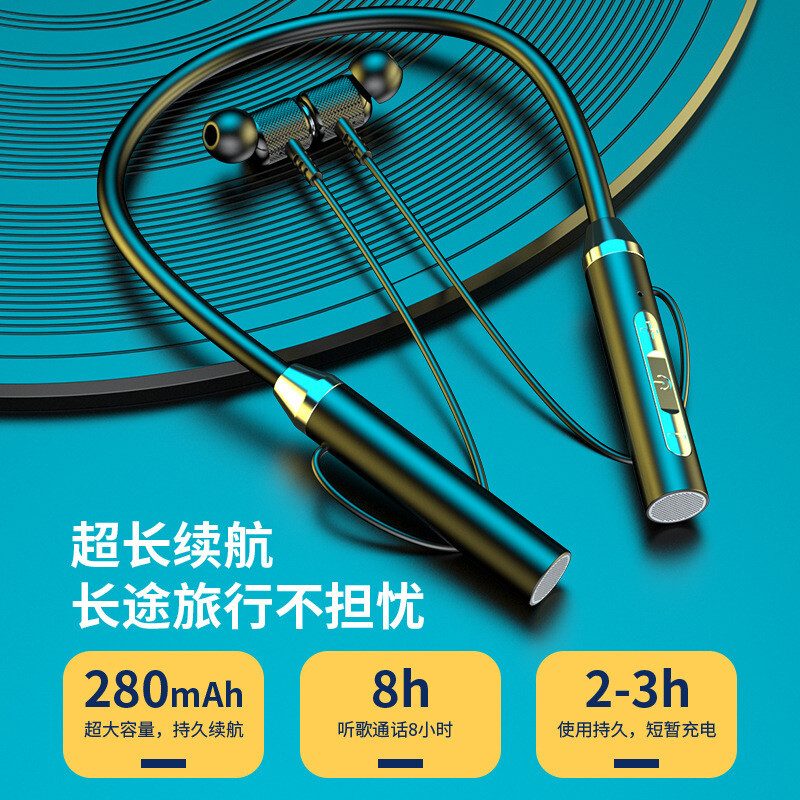 Fones de ouvido bluetooth para esportes binaural in-ear com bateria de espera ultra-longa Fones de ouvido bluetooth para esportes binaural in-ear com bateria de espera ultra-longa