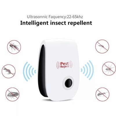 Repelente eletrônico ultrassônico de ratos para uso doméstico e ecológico; Repelente de mosquitos e repelente de baratas