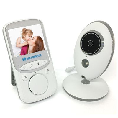 Wireless Baby 2.4G Digital Care Device Baby Cry Wake Up Voice Intercom Room Temperature Monitoring, Specification: EU