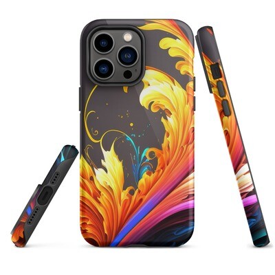 Flow State #1 by Phoenix on Fire | Dual-layer iPhone case