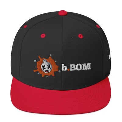 b.BOM OG | Embroidered Snapback Hat