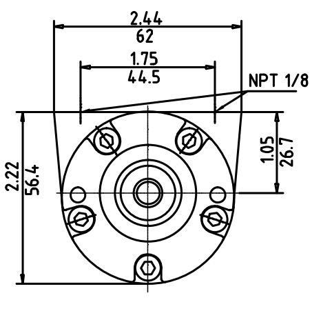 Motor Neumático HX1AM-NRV