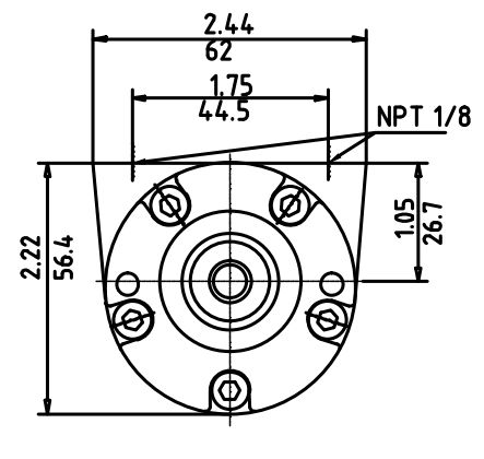Motor Neumático HX1UP-NCW