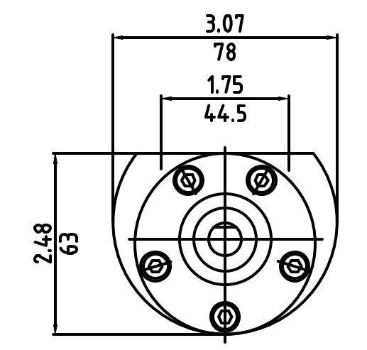 Motor Neumático HX1AM-V-S-113