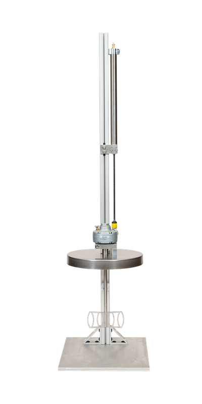 Agitador de pedestal de aluminio con elevador ASC-SM-5-PC-A-E