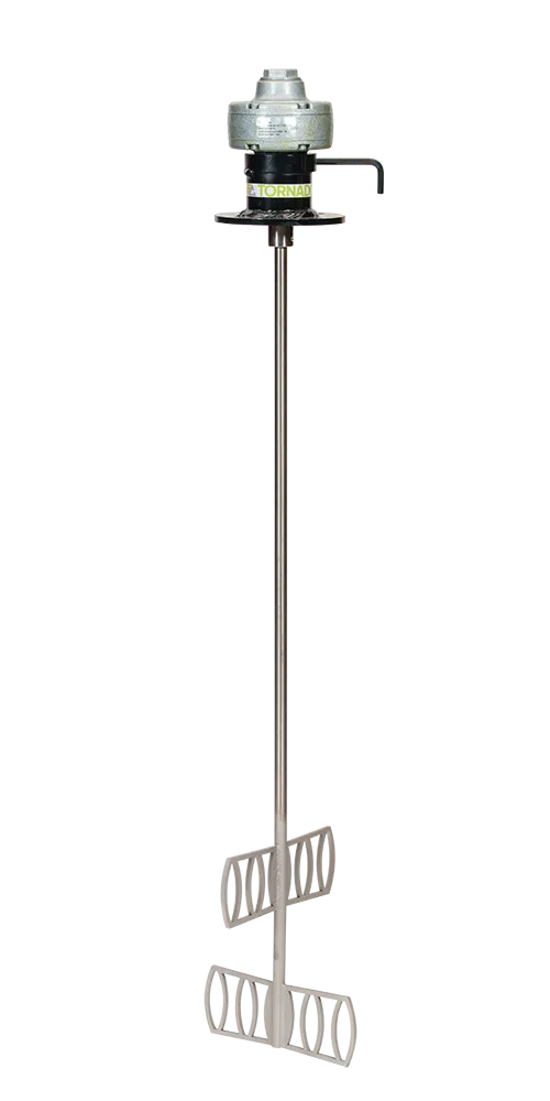 Agitador adaptable a cubiertas de tambores de 30/55 galones ASC-1-2-55-P