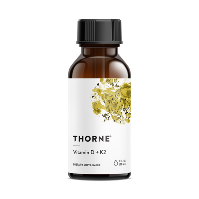 Thorne Vitamin D + K2 Liquid