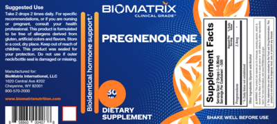 BioMatrix Clinical Grade Pregnenalone