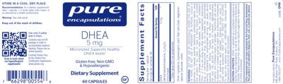 Pure Encapsulations DHEA 5mg caps