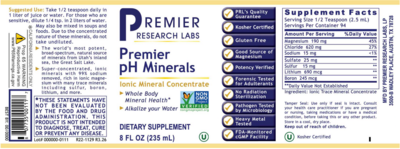Premier Research Labs pH Minerals