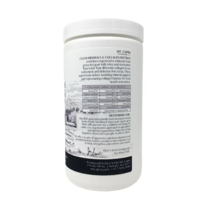 Capra Clean Minerals + Collagen Peptides