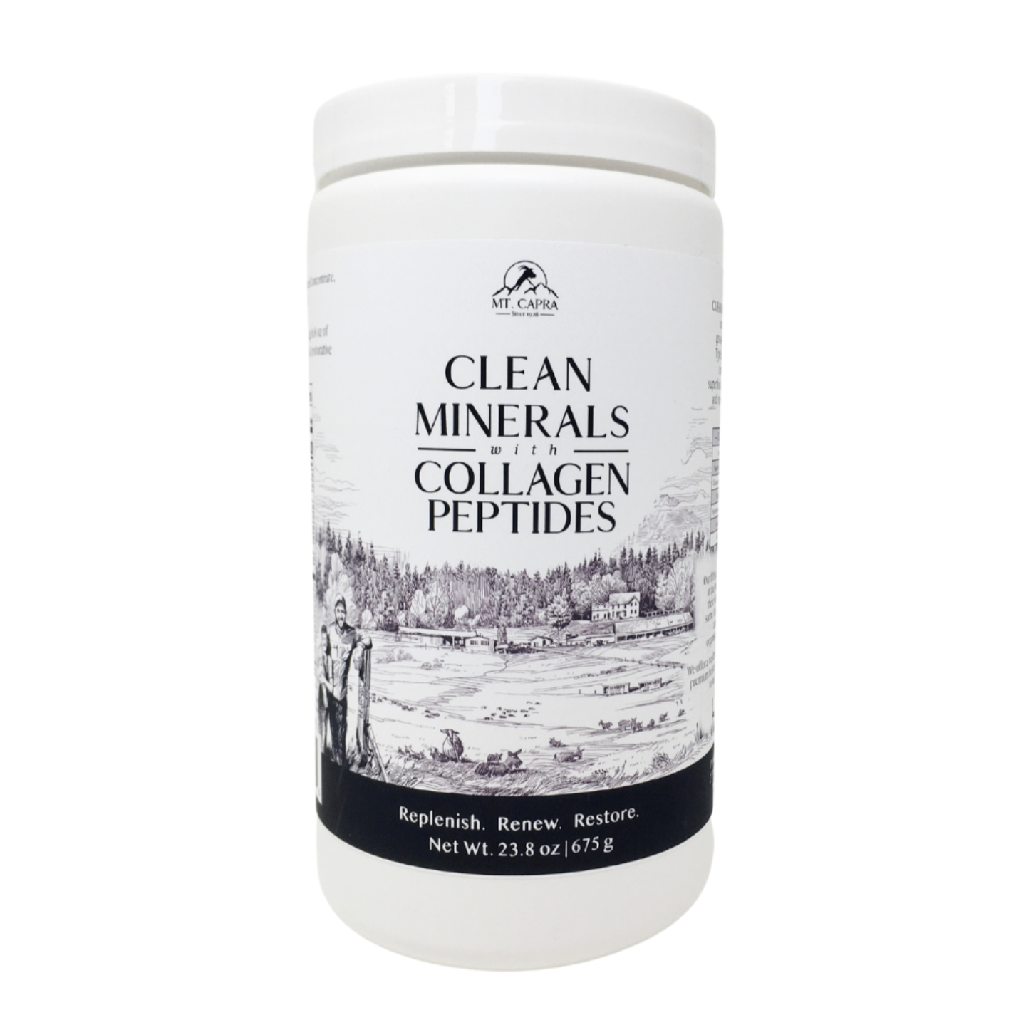 Capra Clean Minerals + Collagen Peptides