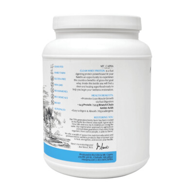 Capra Clean Goat Whey Protein 16 oz