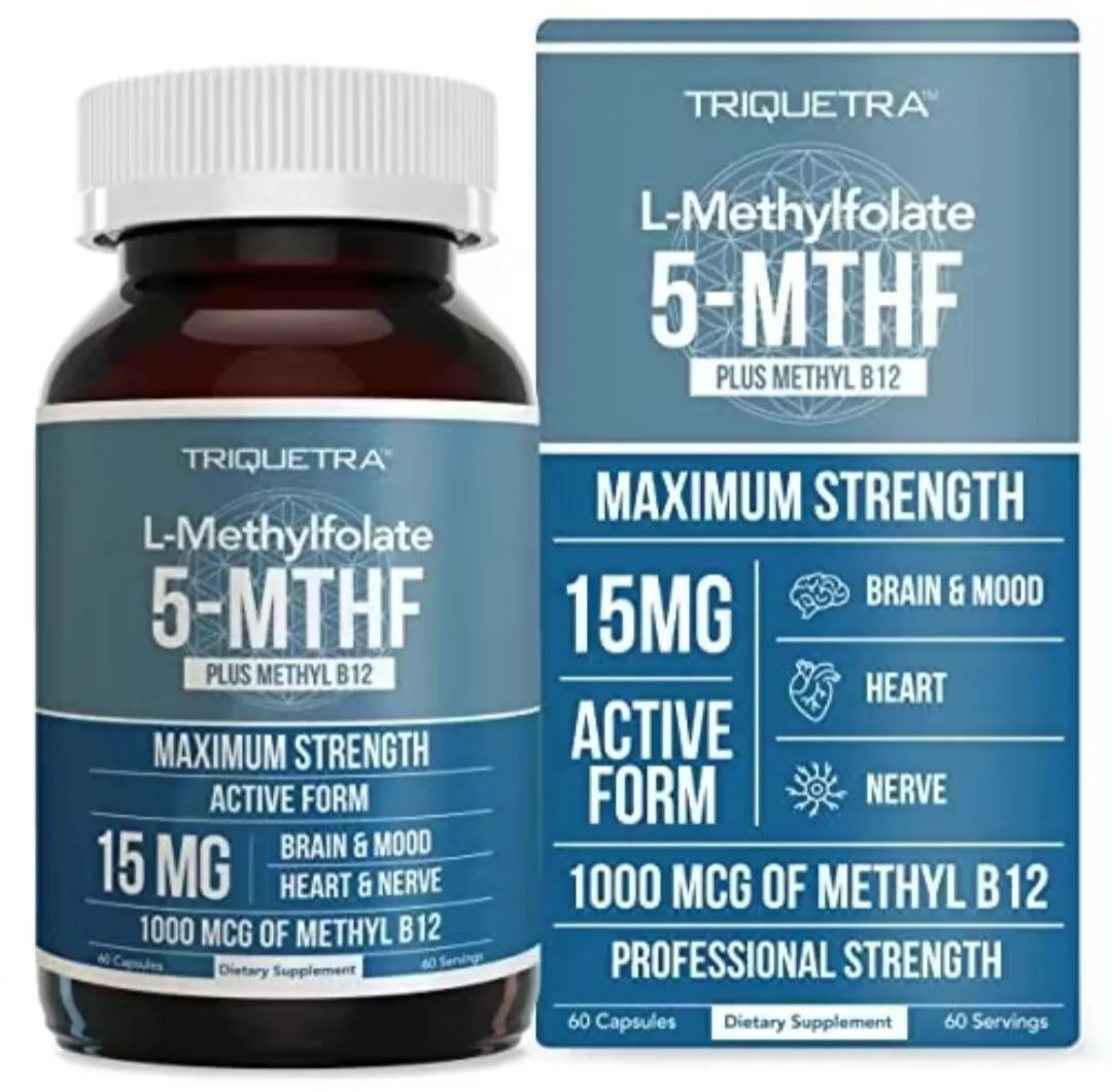 L-Methylfolate (15 mg) Plus Methyl B12 Capsules