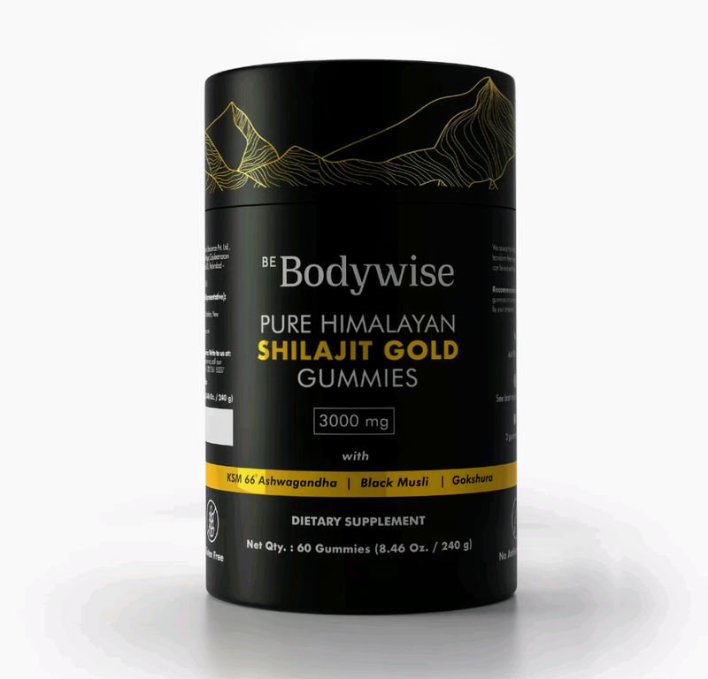 Pure Himalayan Shilajit Gummies | With Ashwagandha, Gokshura