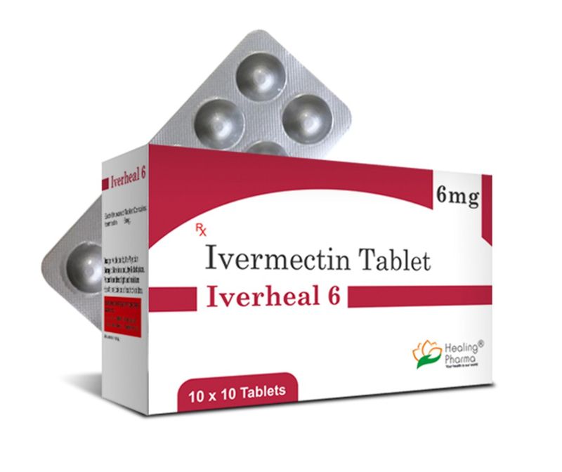 Ivermectin 6mg (Iverheal-6) - Qty10 tablets