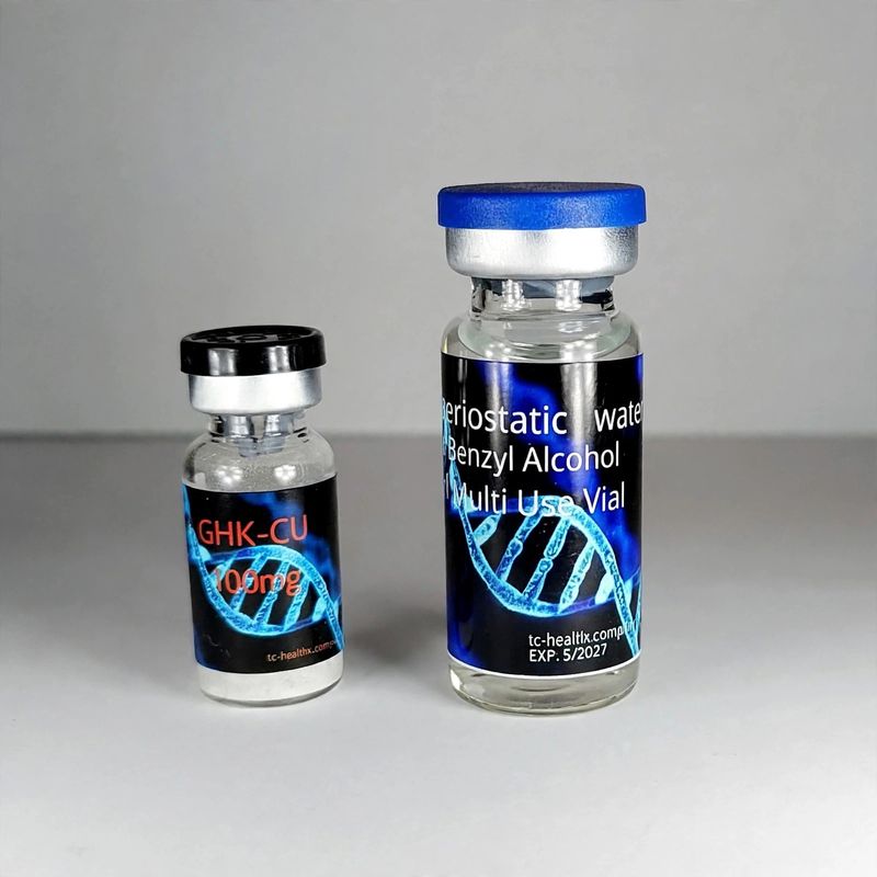 GHK-Cu 100mg (Lyophilized) with Bacteriostatic Water