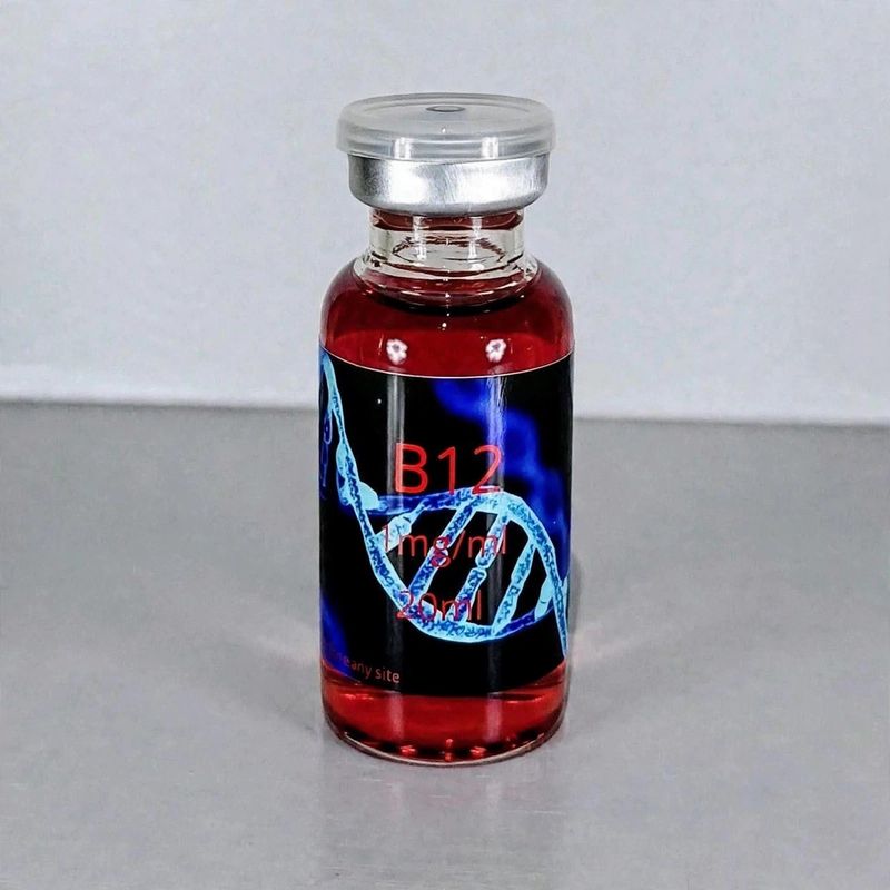 Vitamin B12 (Hydroxocobalamin) 1mg/mL – 20mL Vial (New Formula)