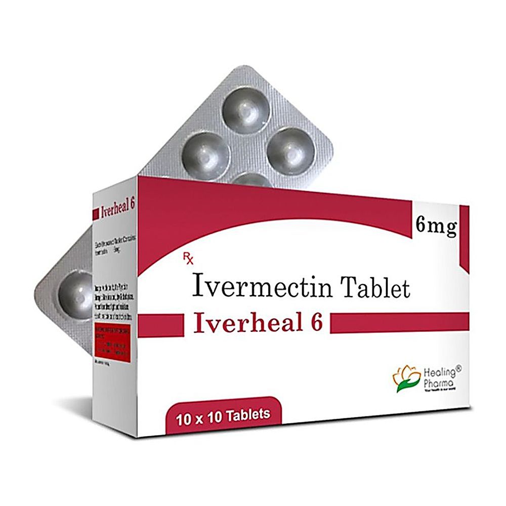 Ivermectin 6mg (Iverheal-6) – 10 Tablets