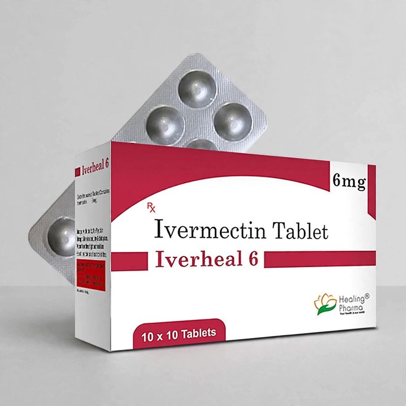 Ivermectin 6mg (Iverheal-6) – 10 Tablets
