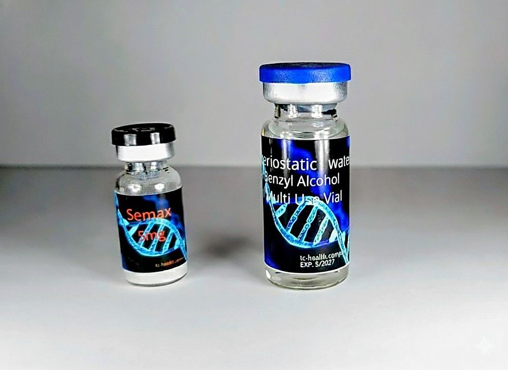 Semax 5mg Reconstitution Kit with Bacteriostatic Water