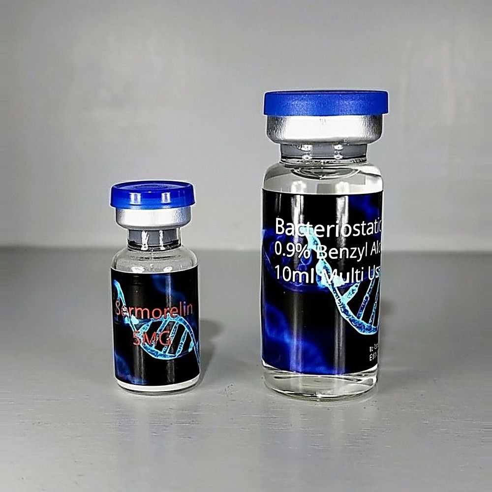 Sermorelin 5mg Reconstitution Kit with 10mL Bacteriostatic Water