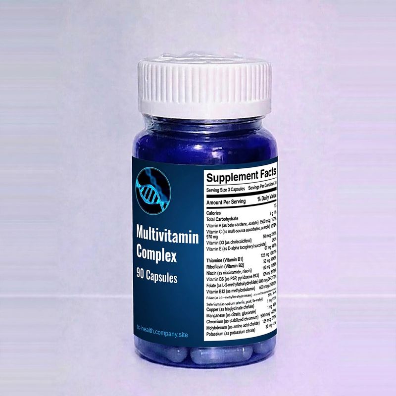 Multivitamin Complex – 90 Oral Capsules