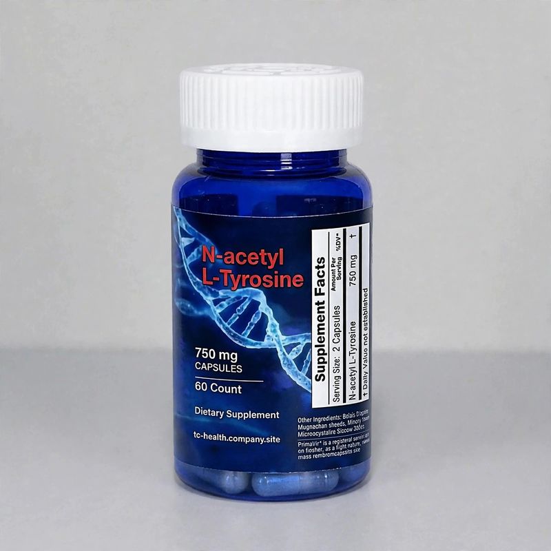 N-Acetyl L-Tyrosine 750mg – 60 Capsules