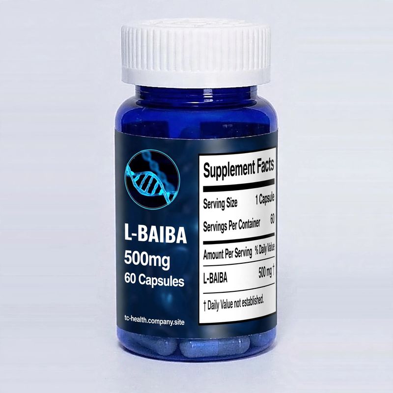 L-BAIBA 500mg – 60 Capsules (60-Day Supply)