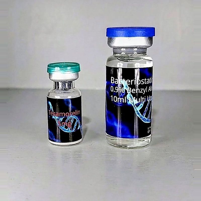 Tesamorelin 5mg vial with bacteriostatic water – TC Health product photo