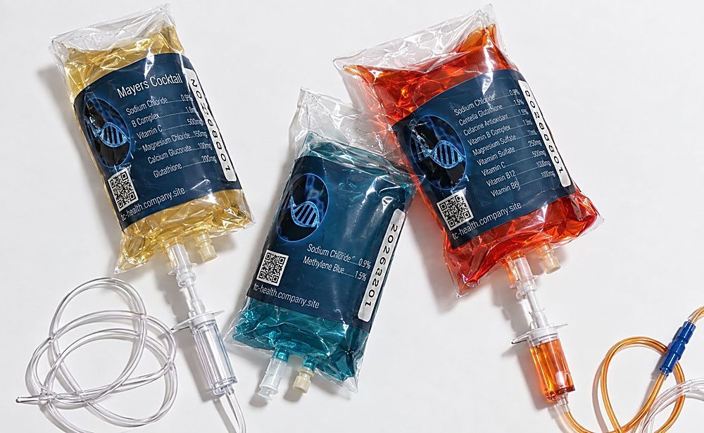Custom 500mL IV Bag – Choose Formula from Menu