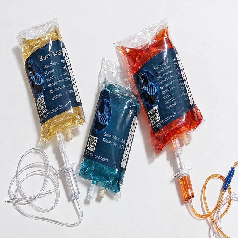 Custom 500mL IV Bag – Choose Formula from Menu